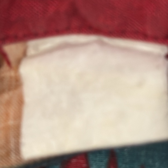 Roper Southwestern Tan Multicolored Print Button Down Cotton Shirt Size XL - Picture 6 of 9